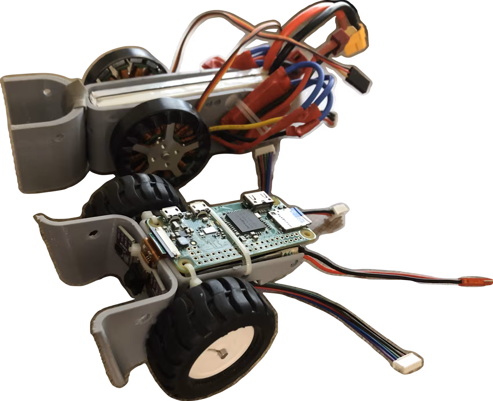 old and new robots side by side